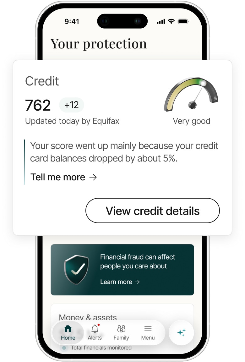credit score at your fingertips with Advantage or Ultimate Plus.